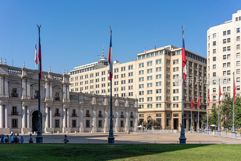 Plaza de la Constitución in Santiago, Chile